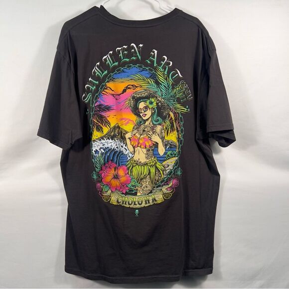 Sullen Collective Art Black Graphic Tee - Picture 1 of 12